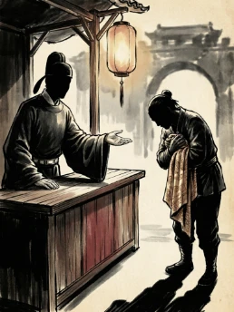 神龙年间洛州人赵某诉市令强市案